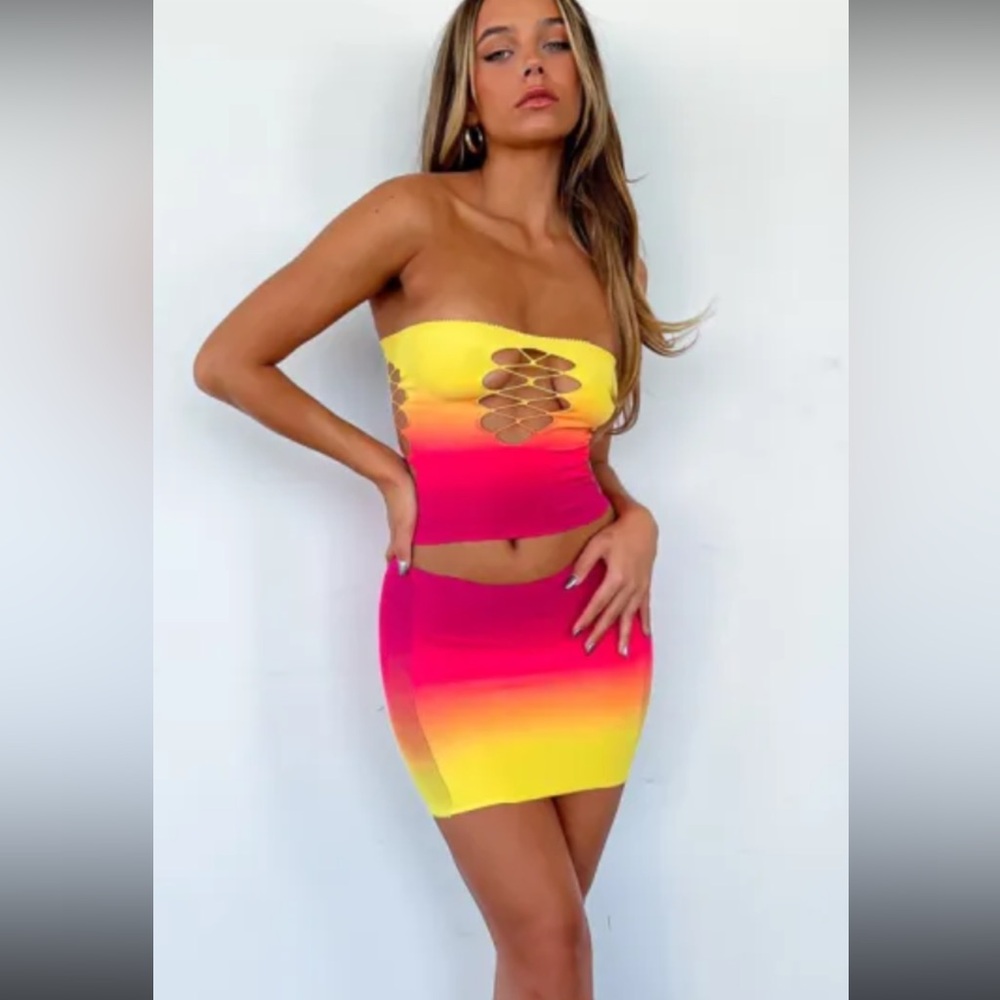 Matching skirt set Whitefox